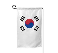 Bandiera della Repubblica di Corea Stampa Bandiere di benvenuto Cortile Decorazione Esterna Tutte le Stagioni Giardino Patio Bandiera 30x45cm Diverse Forme