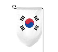 Bandiera della Repubblica di Corea Stampa Bandiere di benvenuto Cortile Decorazione Esterna Tutte le Stagioni Giardino Patio Bandiera 30x45cm Diverse Forme