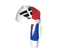 Bandiera della Repubblica di Corea stampata Do Rag Cap, Quick Dry Mesh Cycling Cap Liner Casco per Ciclismo Corsa Escursionismo