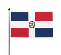 Bandiera della Repubblica Dominicana 3x5FT Bandiera decorativa per esterni