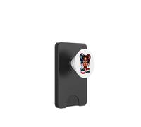 Bandiera della Repubblica Dominicana Orgoglioso Dominicano Messy Bun Donne Ragazza PopSockets PopWallet per MagSafe