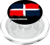 Bandiera della Repubblica Dominicana per ragazzi, ragazze, uomini e donne PopSockets PopGrip per MagSafe