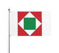 Bandiera della Repubblica Italiana 1802 3x5ft Patio Garden Flag Decorazione per interni Bandiera stampata su un lato