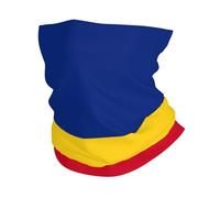Bandiera della Romania Stampa Raffreddamento Multi Uso Scaldacollo Maschere Estive Uomo e Donna per Lavoro, Corsa Sport