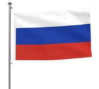 Bandiera della Russia, 1,5 x 2,4 m, bandiera double-face, resistente, per esterni e giardino, perfetta per camera da letto e giardino