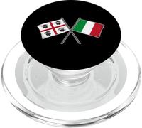 Bandiera della Sardegna Italia attraversata Sardinian Pride Design PopSockets PopGrip per MagSafe