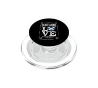 Bandiera della Scozia Cuore Cardo Distressed Pride PopSockets PopGrip per MagSafe