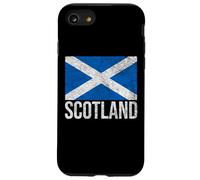BANDIERA DELLA SCOZIA SALTIRE CROCE DI Sant'Andrea SCOZZESE Custodia per iPhone SE (2020) / 7/8