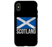 BANDIERA DELLA SCOZIA SALTIRE CROCE DI Sant'Andrea SCOZZESE Custodia per iPhone X/XS