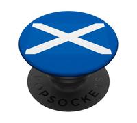 BANDIERA DELLA SCOZIA SALTIRE CROCE DI Sant'Andrea SCOZZESE PopSockets PopGrip Adesivo