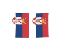 Bandiera della Serbia Stampa 2 × 3ft/3 × 5ft/4 × 6ft Quattro Fori Decorato Striscione, Interni Esterni Bandiere Divertenti Decorazione Regalo