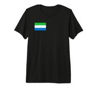 Bandiera della Sierra Leone della Sierra Leone Maglietta Premium