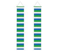 Bandiera della Sierra Leone Stampa Portico Banner, Festival, Celebrazione Decorazione Portico Banner Benvenuto Segno di Laurea