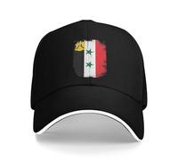 Bandiera della Siria Berretti da Baseball Moda Repubblica Araba Siriana Sandwich cap per Uomo Donna Cappello da papà Regolabile All'aperto