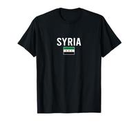Bandiera della Siria, Damasco, Bandiera siriana, Amo la Siria Maglietta