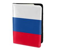 Bandiera della Slovacchia Stampa Porta Passaporto Per Viaggio Must Have, Custodia per Passaporto Per Accessori Da Viaggio Per Donne Uomini, Nero, One Size