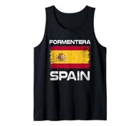 Bandiera della Spagna Formentera Distressed Spanish Pride Canotta