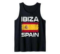 Bandiera della Spagna Ibiza Design Bandiera Spagnola Orgogliosa Canotta