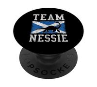 Bandiera della squadra Nessie Loch Ness, mostro della Scozia PopSockets PopGrip Adesivo