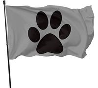 Bandiera della stampa della del cane Festa di benvenuto a tema Decorazioni esterne all'aperto Ornamenti Picks Home House Garden Yard Decor Bandiera 3 X 5 Ft