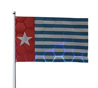 Bandiera Della Stella Del Mattino Con 2 Occhielli Garden Flag Resistente Alle Intemperie Bandiere Da Giardino Decorazione Per Patio Interni All'Aperto 90X150Cm