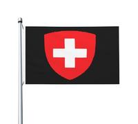 Bandiera della Svizzera, bandiera divertente, 3x5 piedi, striscione per esterni e interni