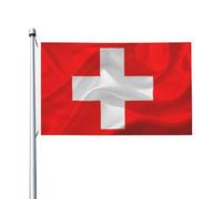 Bandiera della Svizzera, bandiera divertente, 3x5 piedi, striscione per esterni e interni