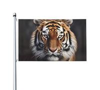 Bandiera della tigre 3x5 Ft Bandiera Outdoor Banner Holiday Garden Flag Welcome Yard Banner Casa Giardino Cortile Decorazione Prato Bandiere Decorative, Interni/Esterni Stampa su entrambi i lati