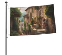 Bandiera della Toscana dell'Italia 0,6 x 0,9 m stampa su entrambi i lati bandiere da giardino bandiera da cortile per esterni bandiere regalo banner con occhielli sfondo fotografico per interni ed