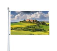 Bandiera della Toscana Primavera 9,6 x 1,5 m bandiera da giardino su entrambi i lati bandiere da cortile resistenti allo sbiadimento bandiera per esterni divertente bandiera per vacanze con occhielli