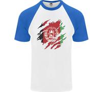 Bandiera Dell'Afghanistan Afghan Day Calcio Maglietta S/S Da Baseball Per Uomo