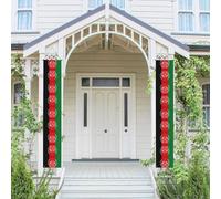 Bandiera dell'Afghanistan Stampa Halloween Door Banner,Banner portico per porta d'ingresso,Decorazioni interne esterne