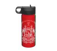 Bandiera dell'Afghanistan Stampa La Stampa 18oz Acciaio Inox Sport Bollitore Isolato con Coperchio per Uomo Adulto Donne