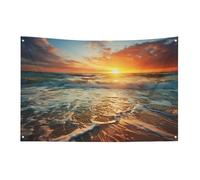 Bandiera dell'alba, 61 x 88,9 cm, senza sbiadimento, bandiera di benvenuto, giardino, cortile, casa, bandiera, decorazione per interni ed esterni, decorazione per la casa
