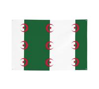 Bandiera Dell'Algeria Festa Festival Banner Decor Sfondo Bandiera Indoor Outdoor Raccolta Laurea Natale