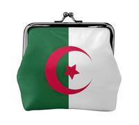 Bandiera dell'Algeria stampa piccolo sacchetto bacio serratura moneta borsa per le donne moneta cambiamento borsa, portafoglio carta di credito