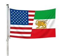 Bandiera dell'amicizia a prova di sbiadimento, decorazione con occhielli in ottone, accessorio per interni ed esterni, bandiere da appendere per patio, cortile, cortile, cortile, decorazione da