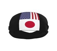 Bandiera dell'amicizia America Giappone Migliora le tue prestazioni con le fasce per il sudore alla moda: ideali per qualsiasi attività!