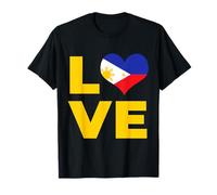 Bandiera dell'amore delle Filippine Maglietta