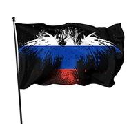 Bandiera dell'Aquila Russia 9,1 x 1,5 m Bandiere da muro dai colori vivaci e resistenti allo sbiadimento UV per esterni e interni
