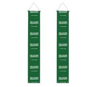 Bandiera dell'Arabia Saudita, stampa di tutti i tipi, celebrazioni, raduni, striscione per portico, riutilizzabile, con corde per appendere le aste