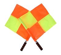 Bandiera Dell'Arbitro Di Calcio 4Pcs Referee Linesman Flag With Storage Bag Portable Flags For Sports Match Soccer Football Hockey Training Per Calcio