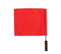Bandiera Dell'Arbitro Di Calcio 5pcs Hand Flag Sports Referee Athletics Training Performance Informant Official Per Calcio(Red)
