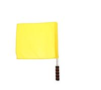 Bandiera Dell'Arbitro Di Calcio 5pcs Hand Flag Sports Referee Athletics Training Performance Informant Official Per Calcio(Yellow)