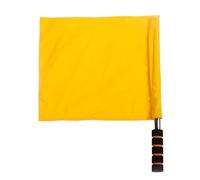 Bandiera Dell'Arbitro Di Calcio 5pcs Soccer Referee Flag Eye-catching Lightweight Linesman Flags Fair Play Sponge Handle Competition Signal Per Calcio(Red)