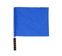 Bandiera Dell'Arbitro Di Calcio 5pcs Soccer Referee Flag Football Training Command Competition Signal Per Calcio(Blue)