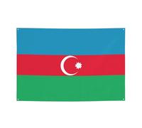Bandiera dell'Azerbaigian che crea atmosfera festiva striscione 120 x 180 cm per Natale, feste notturne, riunioni di amici