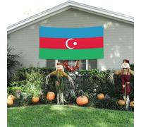 Bandiera dell'Azerbaigian Stampa Decorazione Festiva Festa Banner Indoor Outdoor Celebrazioni Compleanno Laurea