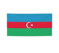 Bandiera dell'Azerbaigian, striscione per feste, decorazioni per tutte le occasioni, per il Ringraziamento, feste di compleanno e molto altro ancora