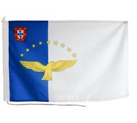 Bandiera delle Azzorre con corda e levetta - fatta a mano nel Regno Unito